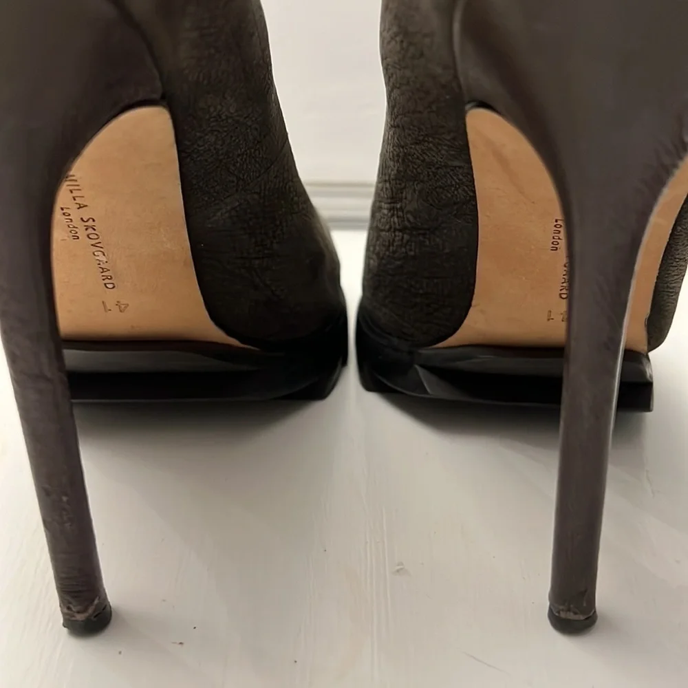 Camilla Skovgaard London Leather Spike High Heel Size 41